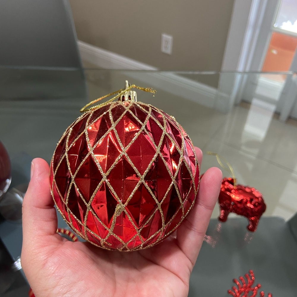 🔴 Christmas tree ornaments (17 in total) - Picture 14 of 16